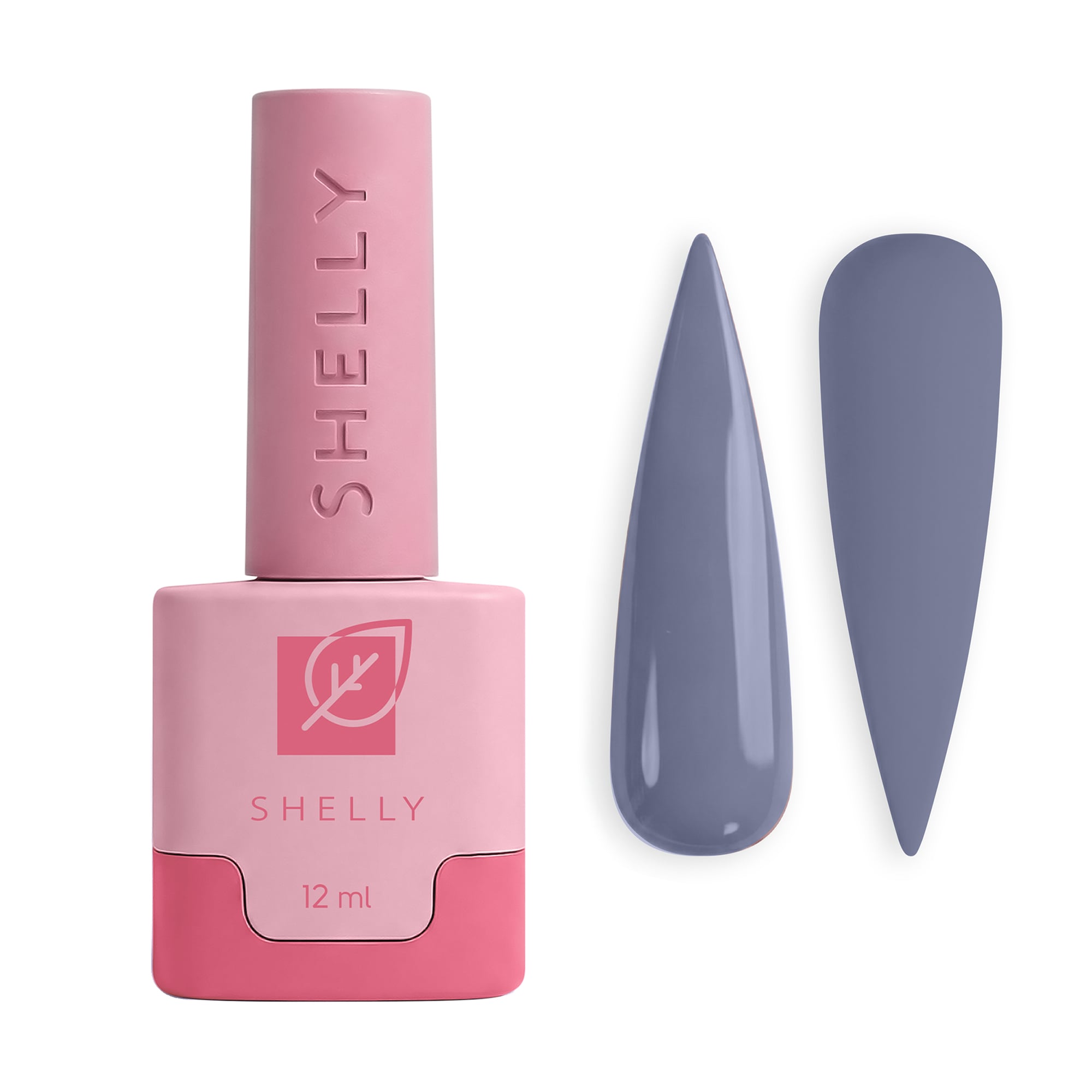 Гель-лак для нігтів Shelly 30 Grey Shadow, 12 мл